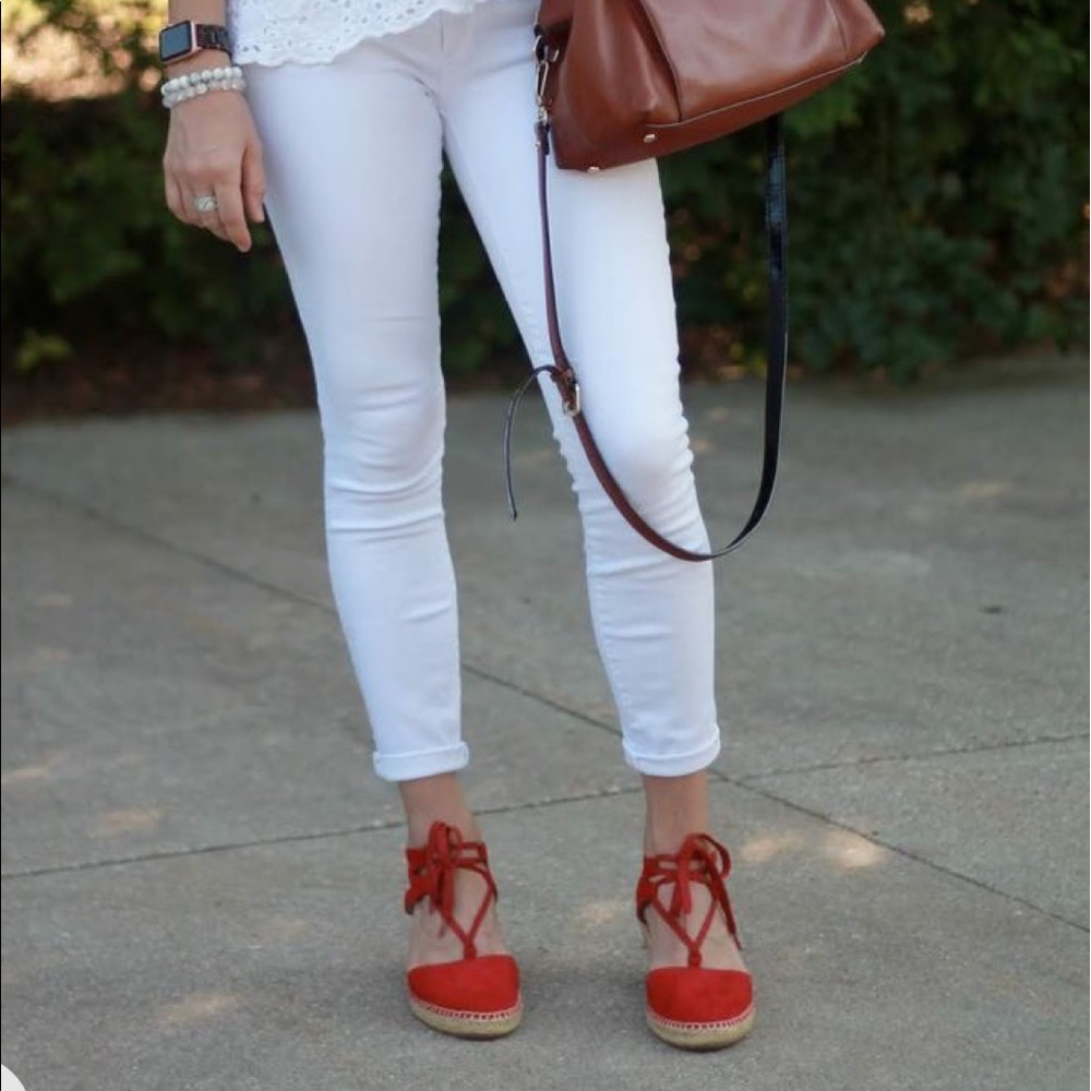 Red Merona espadrilles